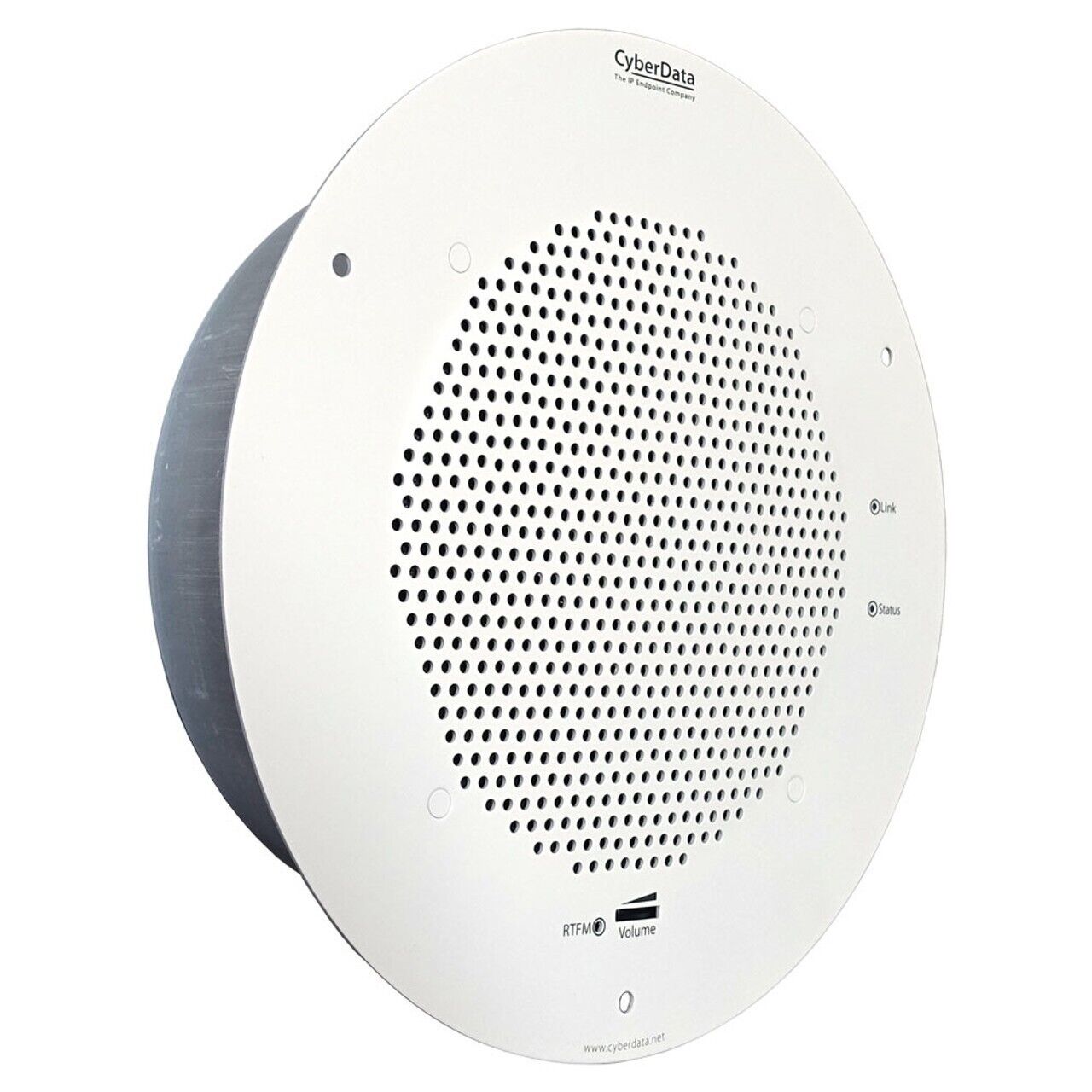 NEW CyberData VoIP Singlewire Informacast Speaker - Signal White 011396 (Z3E2)