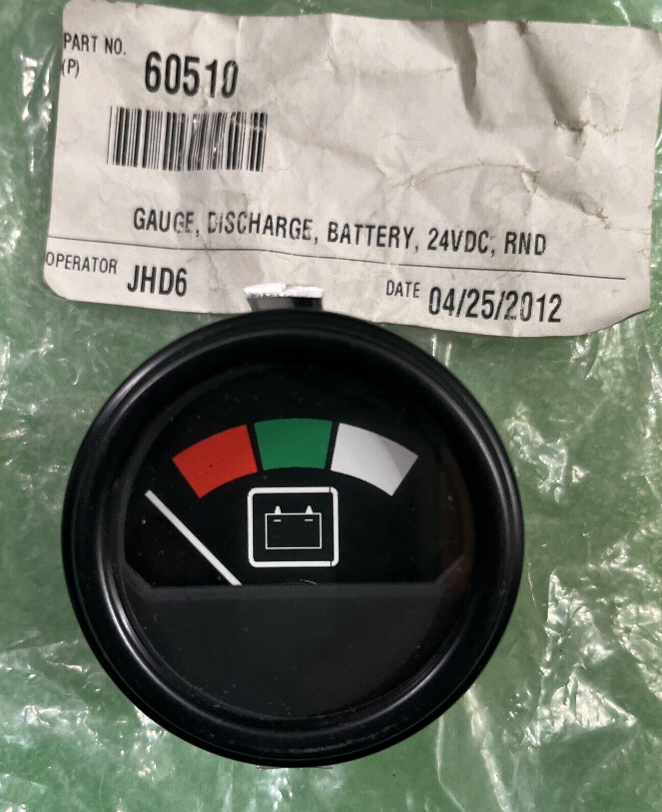 RAM Meter 938, Battery Discharge Indicator, 24-40V,  Nobles Part# 60510 / 222216