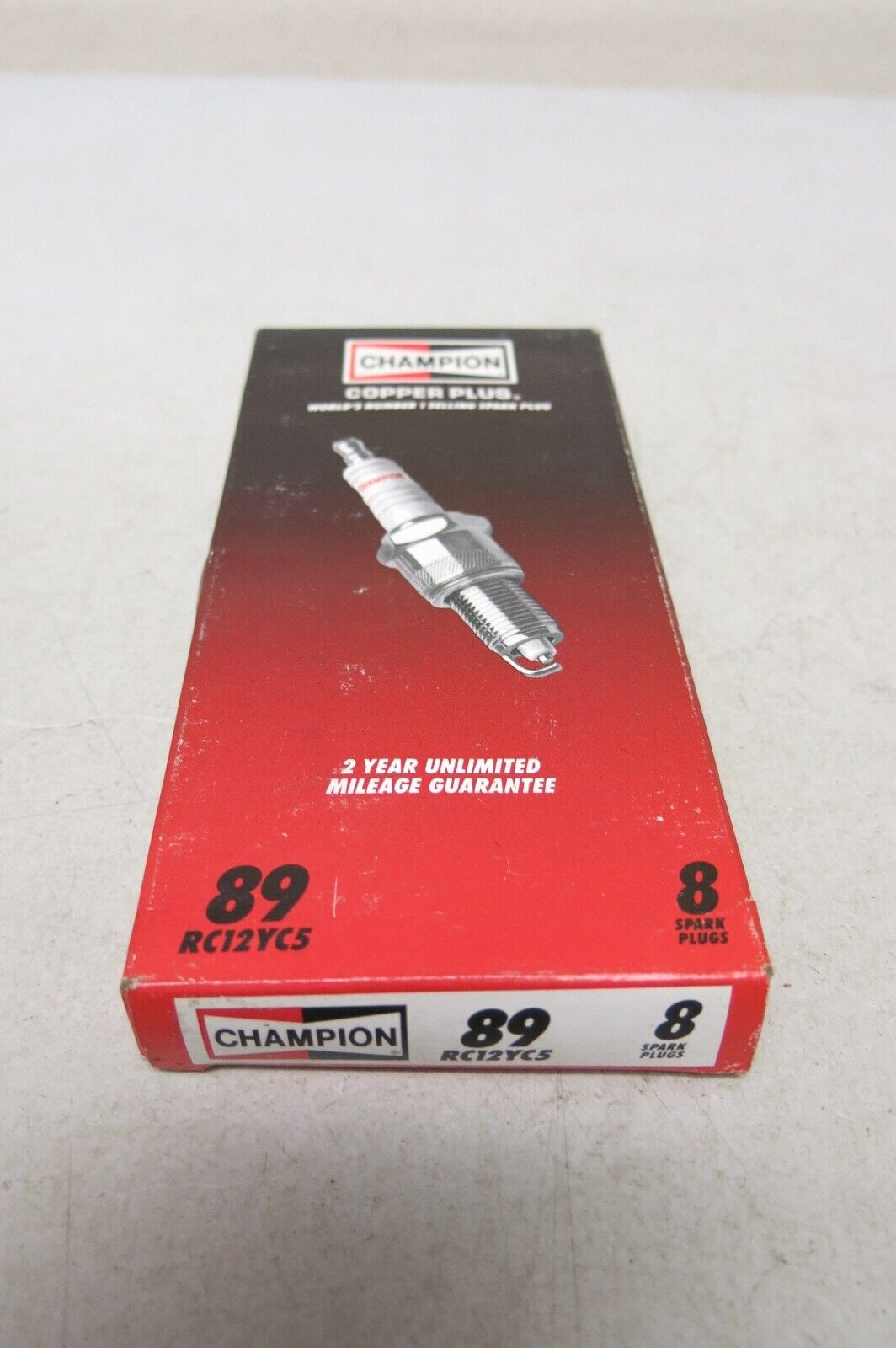 Vintage Champion 89 RC12YC5 Spark Plugs Lot of 8