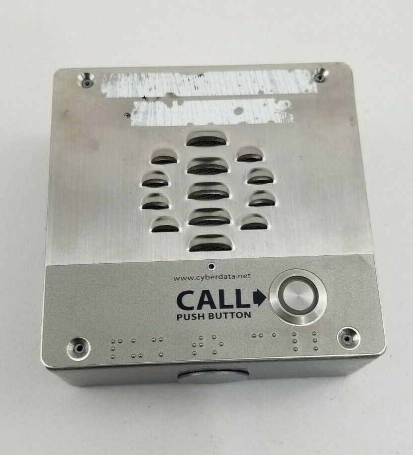 Cyberdata 011186 VOIP Outdoor Intercom. ***For Parts***. Fast shipping