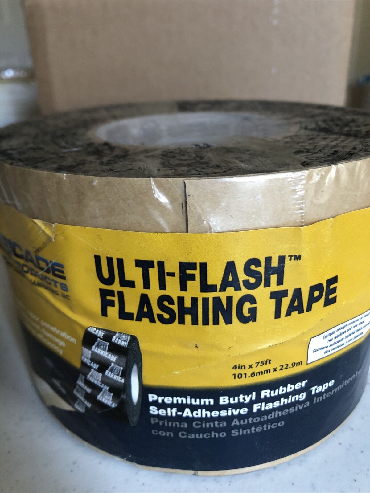 QTY 2 Barricade Ulti Flash Flashing Tape 4