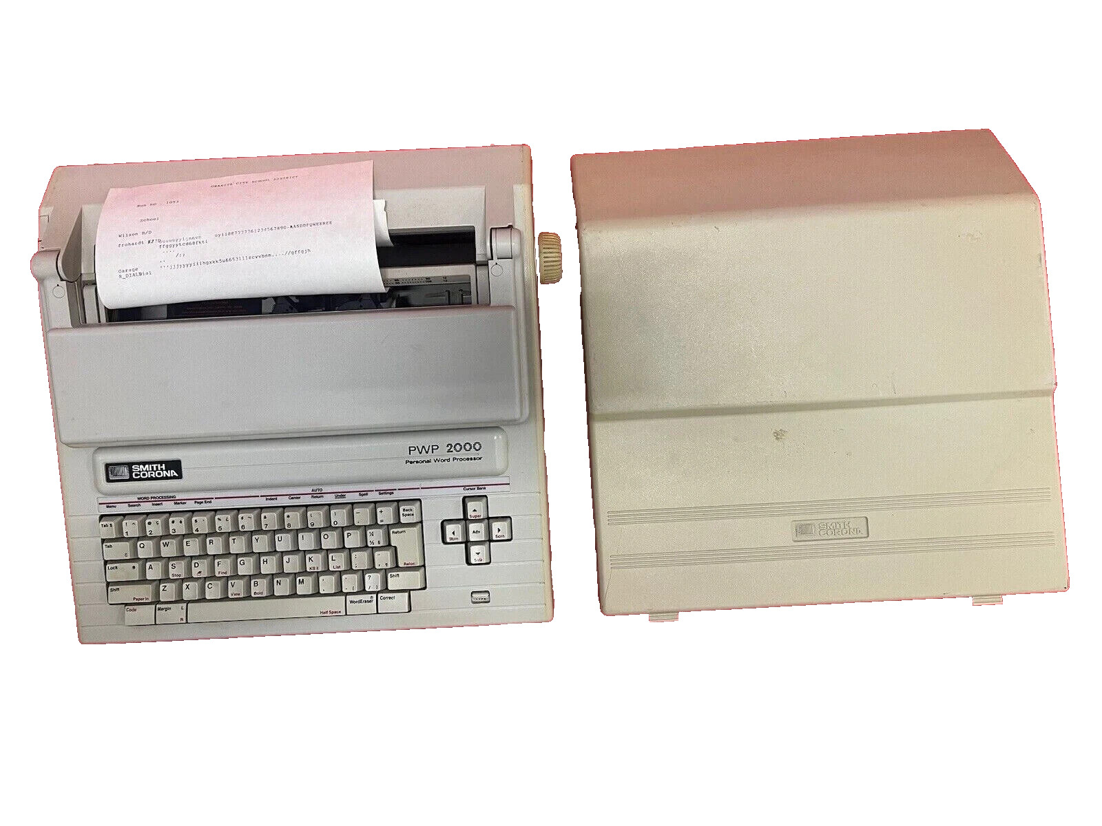 Retro Smith Corona PWP 2000 Personal Word Processor ~ Tested, Works Well