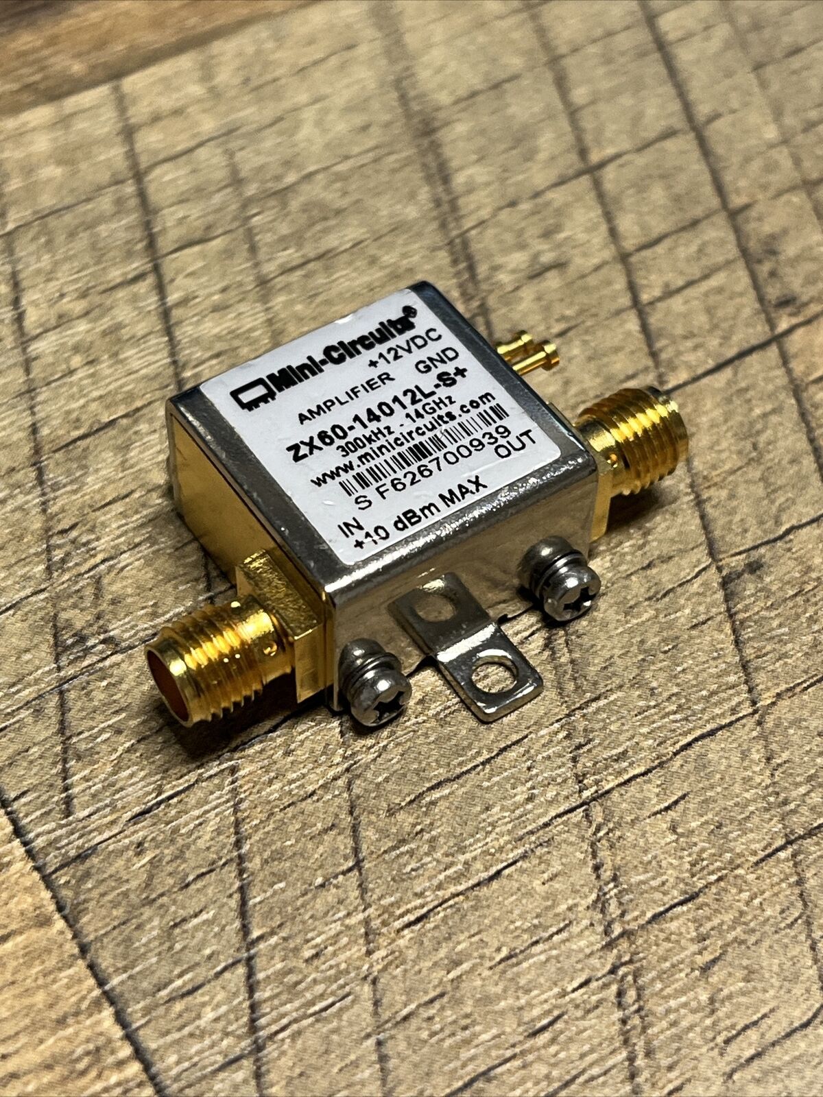 Zx60-14012L-S+ Ultra Wide Bandwidth Mini-Circuits Amplifier 300kHz - 14 GHz
