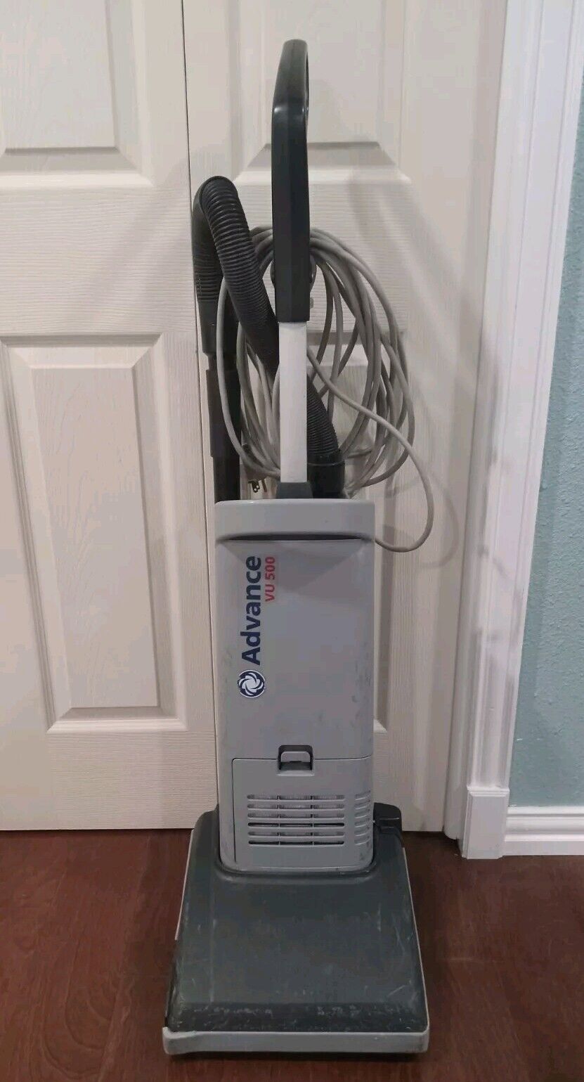 Nilfisk Advance VU500 15in Commercial Upright Vacuum Cleaner Tested Works 
