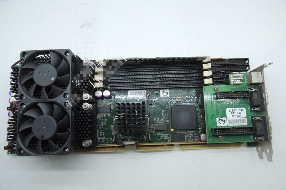 1pcs Used Trenton 92-506313-XXX REV: G-04 motherboard with U memory
