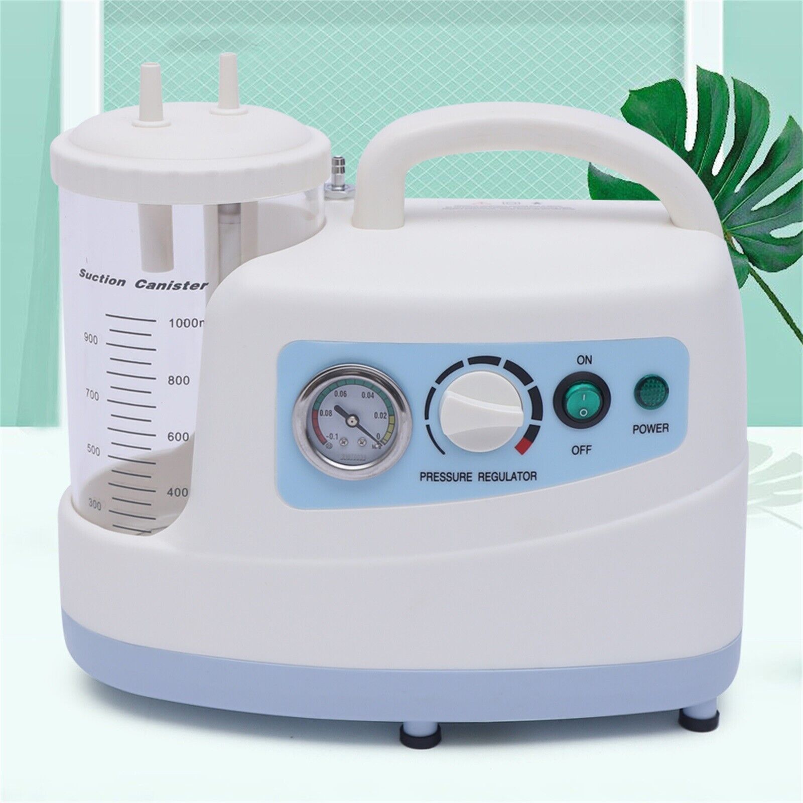 Portable Emergency Medical Aspirator Vacuum Phlegm Unit Mucus Suction Machine 