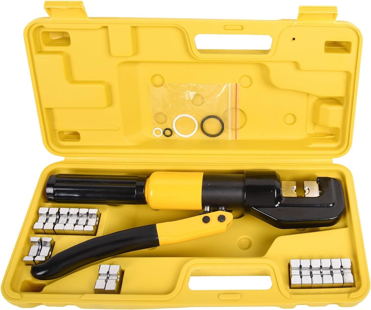 10T Hydraulic Crimping Tool 12-2/0 AWG Battery Cable