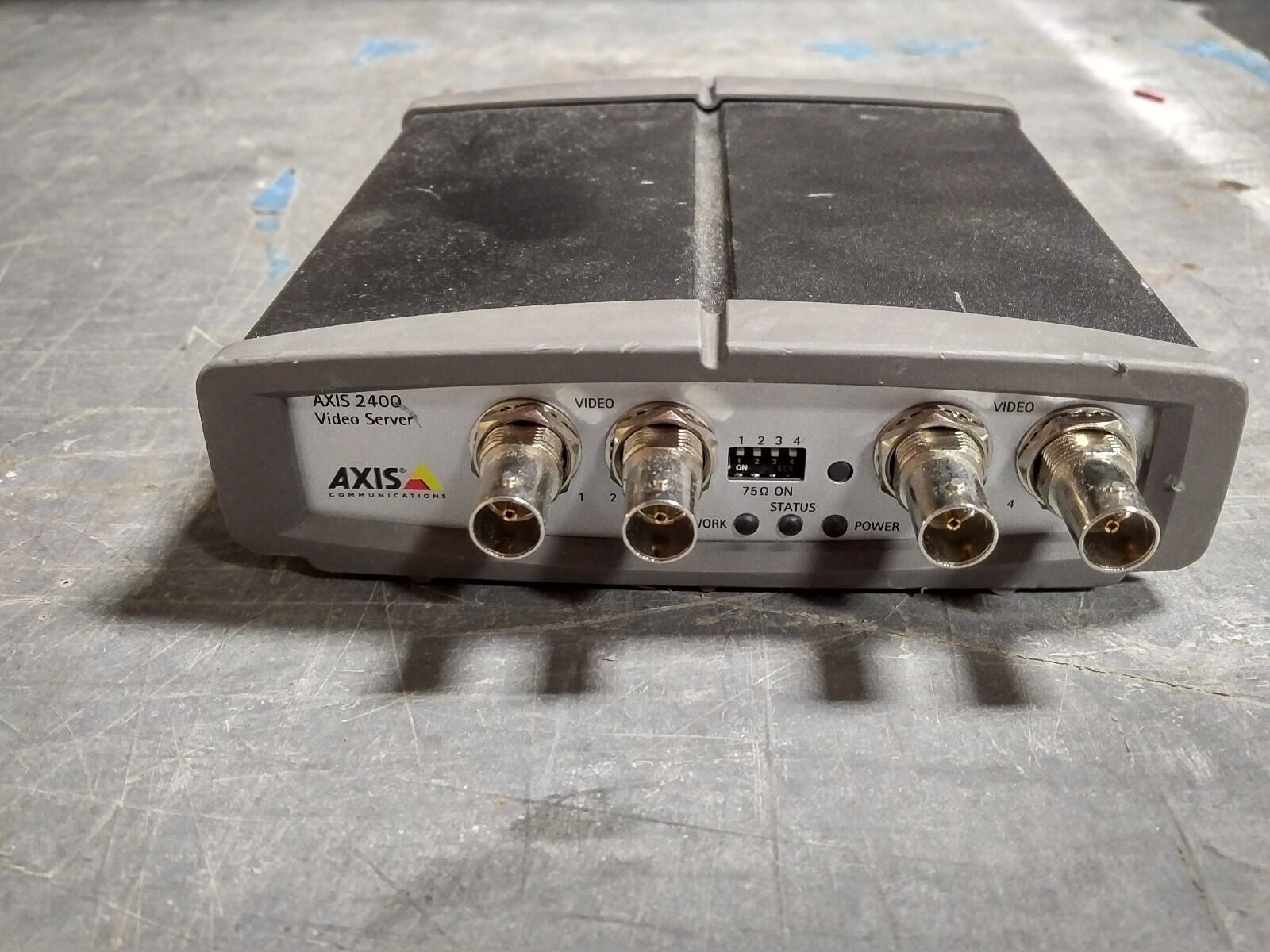 Qty 2: Axis 240Q 4-Channel Video Server CCTV IP Network Encoder - 