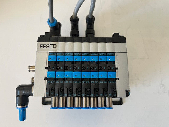 FESTO Solenoid Valve Manifold CPV10-GE-DN2-8 Pneumatic with 8 CPV10-V1