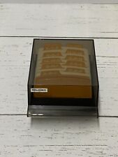 Vintage Rolodex S-310 C Petite Mini Address Card File Smoke Lid 2X4 picture