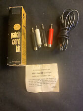 Vintage General Electric Patch Cord Kit RT9507 NIB For Radio/Tape Recorder picture