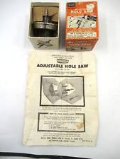 Vintage Sears Craftsman Adjustable Hole Saw in original Box w/ instruct. 9-2566. picture