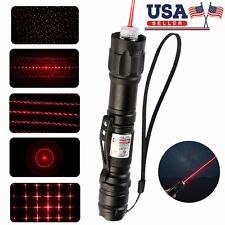 6000Mile Red Laser Pointer Lazer Pen High Power Visible Beam Light + Battery picture