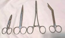Vintage Surgical Clamp And Scissors Cut Holders Sewing Knitting Accessories picture