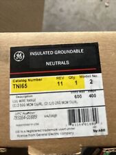 NEW GENERAL ELECTRIC TN165 600 AMP INSULATED GROUNDABLE NEUTRALS picture