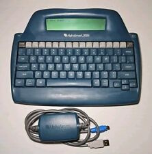 AlphaSmart 2000 Portable Keyboard Word Processor Tested + USB to ADB Cable picture