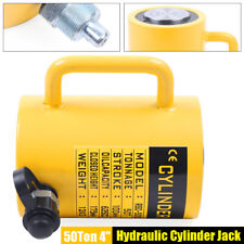 50 Ton Hydraulic Cylinder Jack Single Acting Hydraulic Ram 100mm 4
