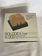 Rolodex Petite S-300 New Old Stock New In Packaging Vintage 1989 File A to Z picture