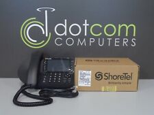 Mitel Shoretel New IP485G VOIP Phone 485G Black 630-2101-01 IP Color Display picture
