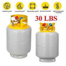 30LBS Refrigerant Recovery Cylinder Tank for Liquid/Vapor w/Float Switch/Y-Valve picture