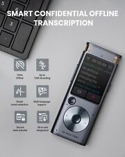 iFLYTEK Rechargeable LCD AI Digital Audio Sound Voice Recorder Dictaphone picture