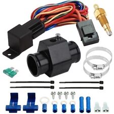 RADIATOR IN-HOSE GROUNDING THERMOSTAT TEMPERATURE SWITCH ELECTRIC FAN WIRING KIT picture