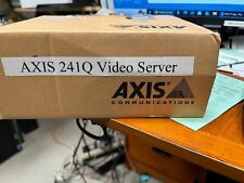 Axis 241Q IP Video Server, W/ ORIGINAL AC-ADAPTER, software disk, wire jack picture