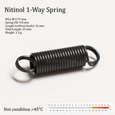 Nitinol Shape Memory Alloy NiTi SMA 2-way Spring (60-120mm, 40/60ºC - 30/10ºC) picture