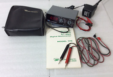Data Precision 175 Digital Multimeter 3-1/2 digit W/  Pouch, Test Leads, Booklet picture