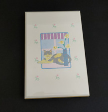 OTAGIRI Vintage Lacquerware Address Book Cat Floral Alphabetical New Never Used picture