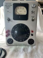 Vintage Tektronix Type 76 TU line-voltage Control Unit. Model 476 Tested/w Cord picture