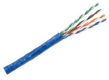 Belden 1583A 006U1000 4-Pair Cat5e UTP Non-Plenum Cable, 1,000 ft. Box, Blue picture