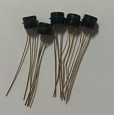 Lot of 5 Vintage PHILCO 2N598 Germanium PNP Transistors picture
