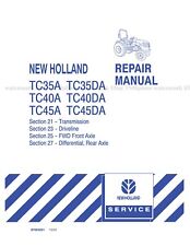 New Holland TC35A TC35DA TC40A TC40DA TC45A TC45DA Volume 2 Service Manual picture