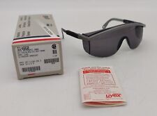 VTG New NOS UVEX Astrospec 3000 Safety Glasses Sunglasses Silver/Black Gray Lens picture