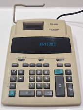 Casio FR-2650DT Desktop Printing Tax Calculator - 12-Digit Vintage Tested Works picture