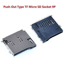TF Micro SD Card Memory Card Push-Out Type Solder Socket 9P SMD/SMT Connector picture