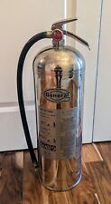 Vintage GENERAL WS/LS 900A Water Fire Anti Freeze Extinguisher 1986 Silver  LOOK picture