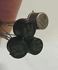 Lot of 4 Vintage TI 2N335 Silicon NPN Transistors picture