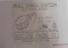 NEW VINTAGE MCGILL 400 PULL CHAIN SWITCH 3 SPEED picture